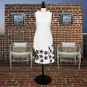 ชุดราตรีผ้าซาตินลายดอกไม้สุดหรูชุดราตรีงานพรอมหลากขนาดพร้อมงานปักมีสไตล์สำหรับงานทางการ - Product Image 1