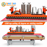 Machine à découper et à meuler la pierre BAOTAO 1200, équipement de chanfreinage d'arcs à 45 degrés, certifié CE