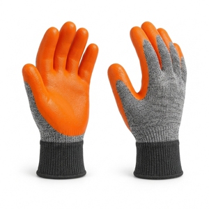 Guantes con Agarre Confiable, Transpirables, Cómodos, Flexibles, Recubiertos de PVC Profesional de 10 mil, Antideslizantes y que Absorben la Humedad - Product Image 4