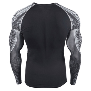 Sublimation Short Sleeve for Men Rash Stylish Spandex/<b>polyester</b> Rash for Sale - Product Image 5