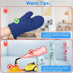 Nettoyeur Vapeur Ultrasonique 1800W avec Grand Réservoir d'Eau de 2L, Désinfection Profonde, Contrôle Progressif, Verrouillage du Déclencheur, Conception Sécurisée Versa - Product Image 4