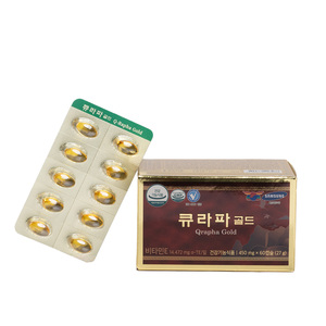 [SOLNARA] Qrapha Gold 100% Pure Korean Red Pine Needle Oil 450mg (60 capsules) US Registered Premium Supplement - Product Image 1