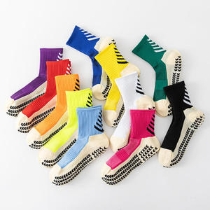 Custom Available Breathable Knitted Sports <b>Socks</b> Customized Pattern Football <b>Socks</b> With Non-Slip Foot Design Soccer <b>Socks</b> Men - Product Image 6
