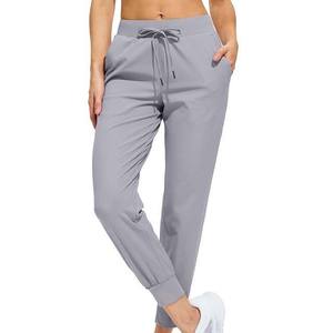 Pantalon de jogging pour femme Jazo Industries, séchage rapide, respirant, taille haute, taille élastique, couleur unie, polaire, pour la course à pied et la randonnée en hiver - Product Image 6