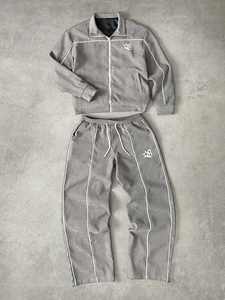 Veste de survêtement unisexe décontractée à manches longues, style streetwear, tendance, polyvalente, avec logo réfléchissant, OEM, polyester/nylon, légère - Product Image 2