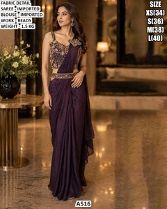 Emerald Elegance <b>saree</b> - Product Image 1