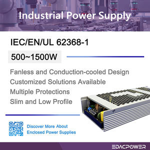 Alimentations électriques industrielles fermées/à châssis ouvert 24V 1500W Entrée CA Sortie CA pour applications industrielles - Product Image 2