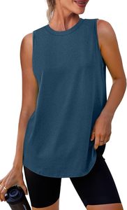 Camiseta sin Mangas Personalizada con Logotipo para Mujer, Suave, Transpirable, Cómoda, Camisola sin Mangas, Ropa Deportiva Informal de Verano, Ropa al por Mayor - Product Image 3