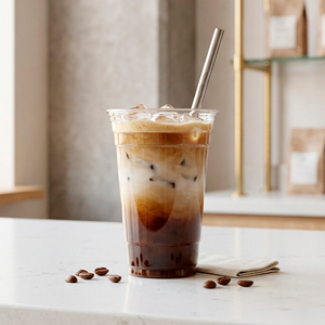 Gobelets jetables en plastique PP QUANG QUAN 95 mm 16/20/24 oz Gobelets transparents pour café glacé, boissons froides et desserts - Product Image 2