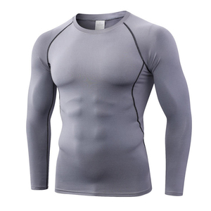 Oem Odm Rash Guard <b>Men</b> Sublimation Printed Spandex Bjj Rash Guard Gym Surfing Diving Rashguard <b>Compression</b> <b>Shirts</b> Mma Rash Vest - Product Image 3