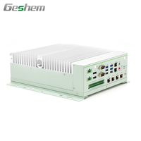 2025 le plus chaud vert menthe 12th/13th Core I3/i5/i7 boîte intégrée sans ventilateur PC graphique chien de garde carte SIM anti-poussière Performance supérieure
