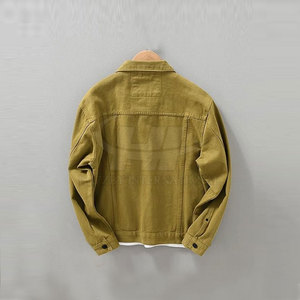 Veste en jean pour homme, 100% coton, personnalisable avec logo, respirante, écologique, pour usage extérieur, vente en gros - Product Image 2