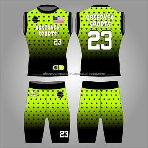 Maillot de football américain 7v7 léger et respirant pour jeunes, uniforme de flag football prêt pour le jeu - Product Image 1