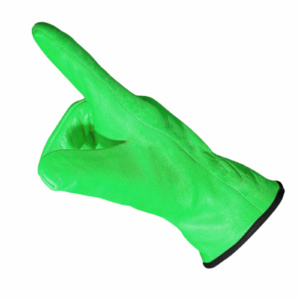 ถุงมือหนังแกะเกรดพรีเมียมอเนกประสงค์สำหรับคนขับรถ ช่างซ่อม  ใส่สบาย ปรับขนาดข้อมือได้ ทนทานต่อการฉีกขาด - Product Image 4