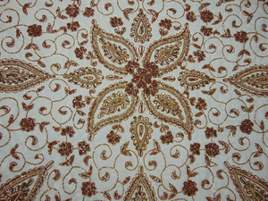 ผ้าปูโต๊ะปักลายดอกไม้ งานฝีมือประณีต ผ้าโปร่งหรูหรา ปักลายละเอียดอ่อน ผ้าปูโต๊ะตกแต่งคุณภาพพรีเมียม - Product Image 2