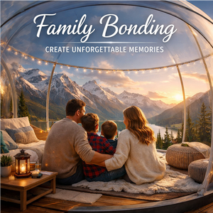 บ้านโดมโพลีคาร์บอเนตสำเร็จรูปสุดหรู สำหรับแกลมปิ้งระดับไฮเอนด์และร้านอาหาร - Product Image 3