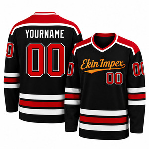 Ekin Impex Patchs en twill sublimé couleur pour maillot de hockey sur glace, broderie de logo personnalisée pour uniforme de hockey sur glace - Product Image 1
