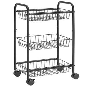 Étagère de rangement de cuisine autoportante pour couvercles de casseroles, planches à découper et plateaux de cuisson avec une construction métallique robuste - Product Image 6