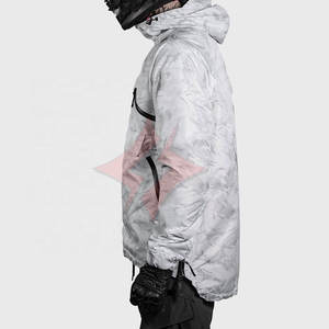 Chaqueta con Capucha Personalizada de Alta Calidad para Motociclistas, con Cierre, Impresión por Transferencia de Calor, Forro Polar de Poliéster y Algodón, Transpirable, 220g, Unisex - Product Image 4