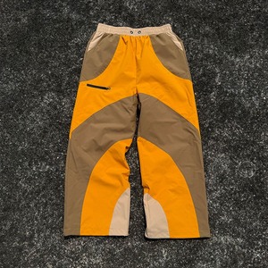 Custom Y2K Colorblock Cargo Pants with Zipper Pockets for Men Women Wholesale USA men's pants - Product Image 1