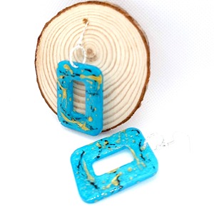 Pendientes de Resina de Diseño Cultural Tradicional, Pendientes de Resina de Color Sólido, Venta al por Mayor Directa de Fábrica - Product Image 6