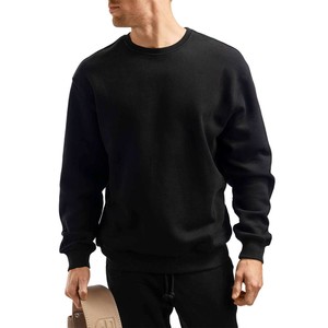Sweat-shirt pour homme de qualité supérieure, en coton lourd, col rond, style streetwear contemporain - Product Image 5