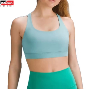 Soutien-gorge de sport pour femme sur mesure, haute performance, respirant, tissu anti-humidité, élégant, vêtements de sport pour l'entraînement. - Product Image 1