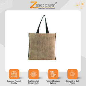 Sacs en jute extra-larges personnalisables de qualité A+ à prix compétitif, exportés d'Inde, pour cadeaux et courses - Product Image 2