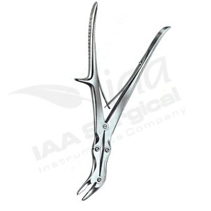 Rongeur à os dentaire en acier inoxydable, instrument chirurgical manuel de classe I, argenté - Product Image 4