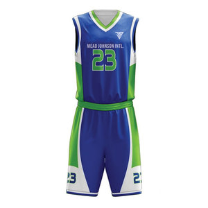 Ensemble de shorts de basket-ball pour adultes personnalisables à séchage rapide, design réversible, vêtements de sport respirants, nom, numéro et logo personnalisés - Product Image 2