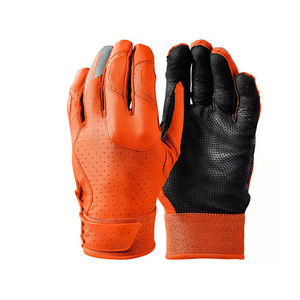 Guantes de Bateo de Béisbol de Cuero Genuino para Jóvenes y Adultos, con Logotipo y Color Personalizados, Puño Corto - Product Image 1