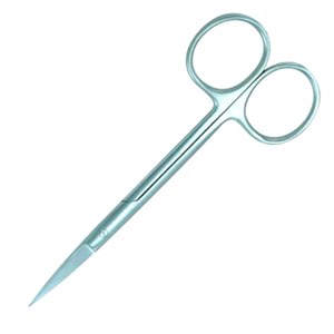 Straight <b>Cuticle</b> <b>Scissors</b> Sharp Point Fine Tip Precision Nail <b>Cuticle</b> Trimming <b>Scissors</b> Manicure Pedicure Beauty Salon Grooming - Product Image 2