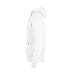 Sweat-shirt à capuche décontracté pour homme avec empiècements raglan, manches longues, épaules contrastées, poche avant, style streetwear - Product Image 4