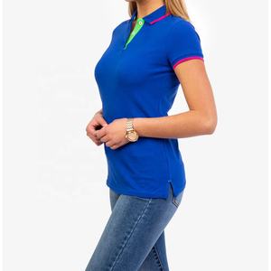 Camisetas Deportivas de Poliéster Premium para Mujer, Corte Atlético, Talla Real, Estilo Polo, Diseño Sólido, Casual, Cortas, para Golf y Deportes - Venta al Por Mayor - Product Image 5