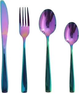Stainless Steel Cutlery Set Fork Spoon Knife Premium Durable Tableware Kitchen Dining Home Restaurant <b>Flatware</b> - Product Image 1