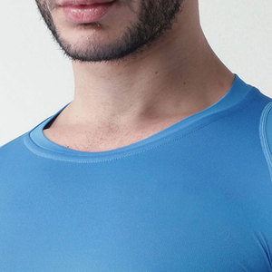 Chemises de compression en tissu sergé haute performance pour l'entraînement et la course à pied, tissu doux, extensible, anti-rides, léger - Product Image 5