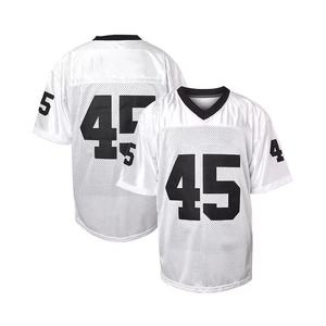 Maillot de football américain personnalisé en mesh, col en V, respirant, uniforme d'équipe, séchage rapide, vêtements de sport athlétiques, vêtements de performance, OEM - Product Image 6