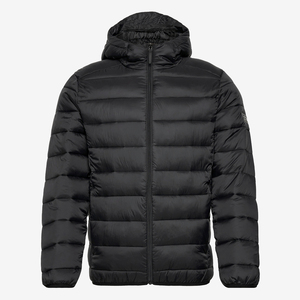 Chaqueta de lona acolchada para hombre, talla grande, personalizada OEM, cortavientos, abrigo de invierno con cremallera, proveedor mayorista - Product Image 1
