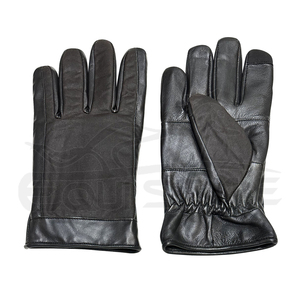 Bulk Leather <b>Gloves</b> Water Resistance Canvas Panel Twill Cuff <b>Touchscreen</b> Compatible Unisex Outdoor Wear Winter Hunting <b>Gloves</b> - Product Image 1