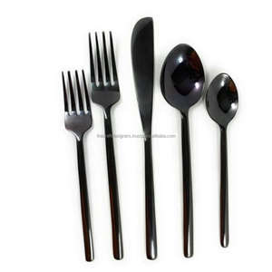 ชุดช้อนส้อมดีไซน์สีน้ำเงินเข้ม สำหรับร้านอาหาร คาเฟ่ โรงแรม งานอีเว้นท์ งานวันเกิด งานหมั้น ของตกแต่งงานเลี้ยง รองรับการผลิตแบบ OEM - Product Image 2