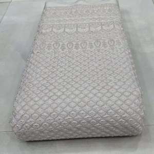 Tissu de broderie codée, lin brodé, matériau textile, dentelle pour la confection de vêtements de mode, approvisionnement en gros, exportation, acheteurs EAU - Product Image 2