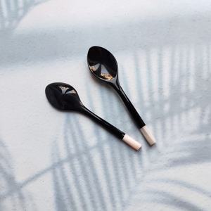 Las cucharas de cuerno de búfalo natural más vendidas del año 2026, comúnmente utilizadas para comer caviar, servir ensaladas y degustar platos finos. - Product Image 6