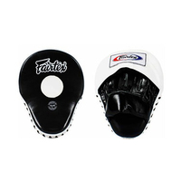 Mitaines de frappe Fairtex en cuir PU de qualité supérieure pour Muay Thai, coussinets de frappe personnalisés pour l'entraînement, style souple