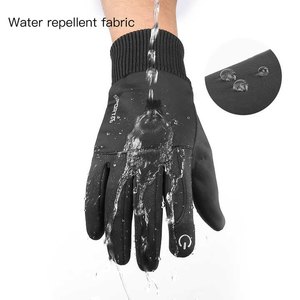 Gants d'hiver chauffants unisexes en suède pour moto et cyclisme, imperméables, compatibles écran tactile, pour la course - Vente en gros - Product Image 3