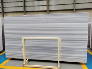 Losa de mármol blanco natural, mármol blanco, cebra, Mármara blanco, Ecuador, losas de mármol blanco Bianco Dolomita, azulejos para pared y suelo - Product Image 4