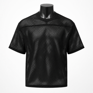 Camiseta de Fútbol Personalizada de Malla Transpirable, Uniforme Deportivo de Manga Corta, Fabricante Mayorista OEM ODM - Product Image 1