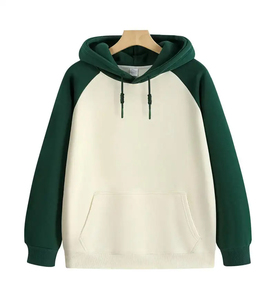 เสื้อฮู้ดดี้ผู้ชายสีเหลืองมัสตาร์ด ผ้าฟลีซ 100% คอตตอน ทรงปกติ กันลม ไม่เป็นขุย สไตล์สตรีทแวร์ น้ำหนัก 370 กรัม - Product Image 2
