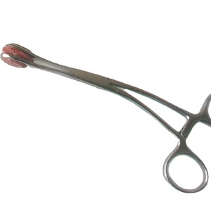 Baby Tongue Forceps With Rubber Pads - Product Image 2