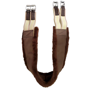 Cincha de Cuero Importado de Alta Calidad para Caballo, Color Marrón, con Cristales y Opciones de Logotipo Personalizado - Product Image 3