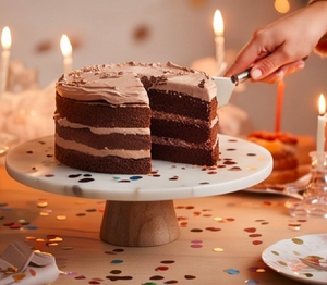 Stainless Steel <b>Cake</b> <b>Server</b> With Irregular Shape And Dishwasher Safe Premium <b>Server</b> For <b>Cake</b> Decorations Wedding Serving - Product Image 6